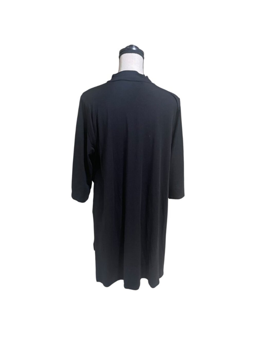 Eileen fisher stretch jersey mock neck tunic - Picture 4 of 10